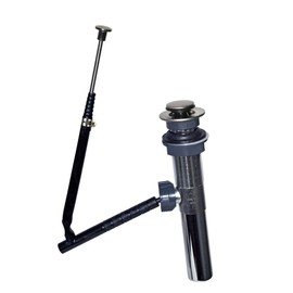 Danco Brass, Brushed Nickel, EZ Connect Pop Lavatory Drain, 10695X