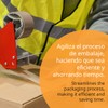 OFITURIA Parcel Tape, Brown Tape, Packing Tape for Moving Boxes