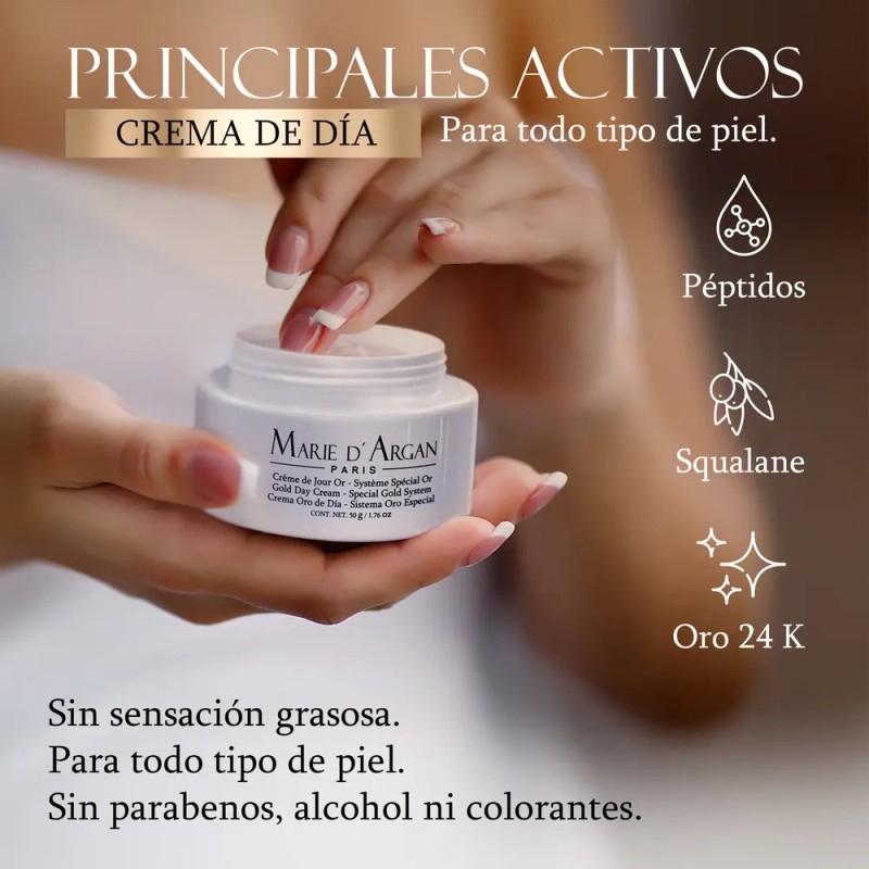 Duo Crema Oro 24k + Exfoliante Sublime Marie Dargan