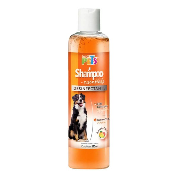 Fancy Pets Shampoo Essentials Desinfecta Citrico 250ml Perro Fancy Pets Marca Fancy Pets Fragancia Cítricos