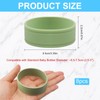 8PCS Silicone Baby Bottle Labels for Daycare - Reusable Writable