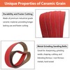 2 x 72 Ceramic Grinding Belts, 2x72 Inch Metal sanding