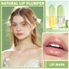 Lip Plumper, 2PCS De Suero Natural Para El Cuidado Brillo
