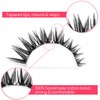 Lash Clusters Individual Lashes 72 pcs DIY Eyelash Extension Pack