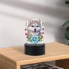 JISHSHAY Diamond Painting Night Light Diamond Art Table Lamps Gem