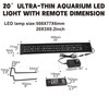 WaterRebirth Aquarium LED Light Fish Tank Light (20-26”)