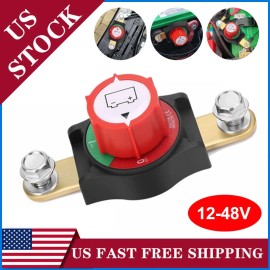 automationpro Side Post Battery Disconnect Switch 12V-48V Kill Cut Off Switch for Car RV Boat