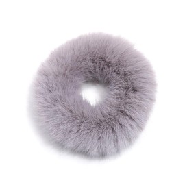 Outanaya 10pcs Fur Hair Ties for Adult Hair Accessories Random Colors Chic and Stylish Ponytail Holders for Autumn and Winter for Everyday Wear and Special Occasions