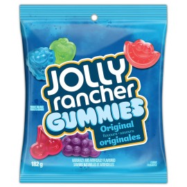 Jolly Rancher Gummies, Original Flavors, 182g/6.4 oz.