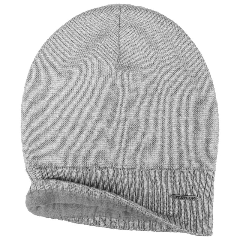 Stetson Merino Oversize Beanie Women/Men - Knitted Wool Hat -