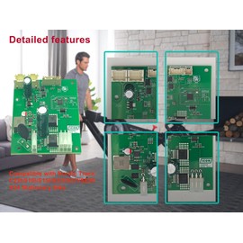 S15I Exercise Bike Control Board 430157 Studio Cycle Motor Powerboard Compatible with Nordic Track C22I/S10I/S22I/S27I/SE9I/X24 Stationary Bike 430146 Controller for Select Elliptical Machines