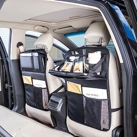 organizador de asiento de coche, organizador de asiento trasero para coche, alfombrilla protectora para niños, bandeja de mesa, mesa de comedor...    