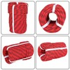 TINVHY 3/8inch 100ft Braided Polyester Arborist Rigging Rope,High Force Polyester