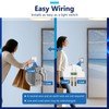 LIDER PIR Motion Sensor Light Switch, Occupancy/Vacancy Modes, Durable Metal