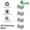 GUNGY Compression Spring Stainless Steel Spring Compression Springs 15 mm