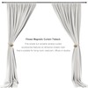 Zerodeko 2PCS Magnetic Curtain Tiebacks Drapery Holdbacks Curtain Ties for