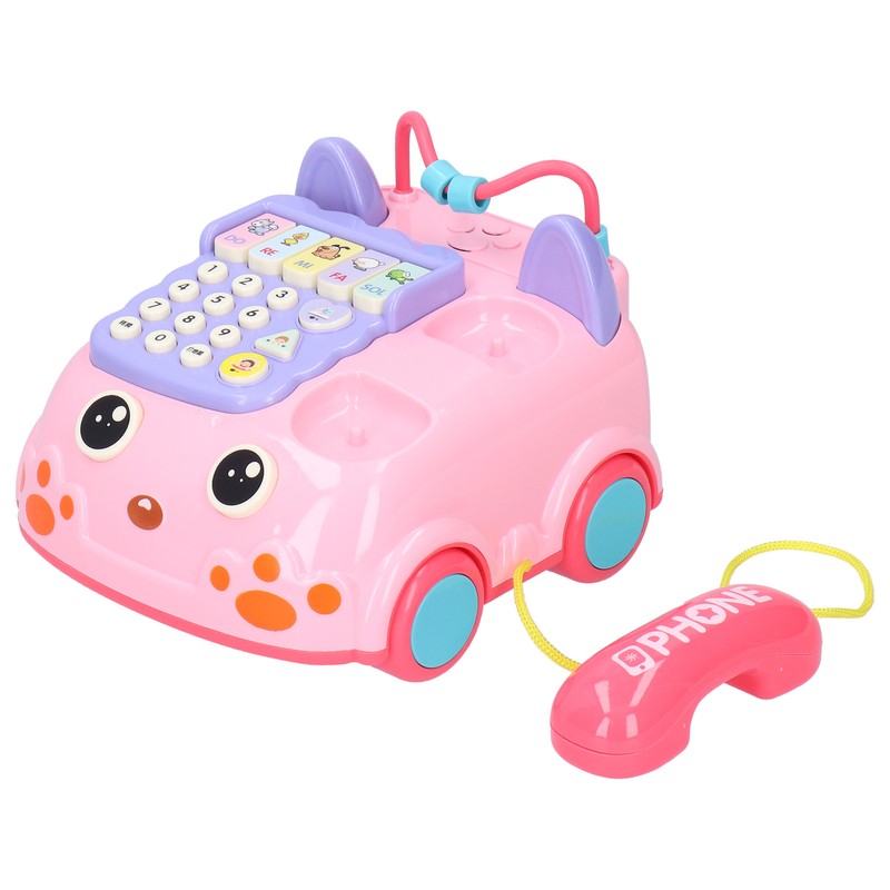 Children Telephone Toy Educational Simulation Telephone Toy with Light Music