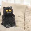 Cat Plush Toy Cute Soft Skin Friendly Fluffy Staring Short