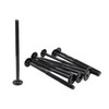 binifiMux 10 Pack M6-1.0mm x 80mm Joint Connecting Bolts Screws,