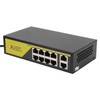 AI POE Switch 8 POE Ports and 2 Uplink 100Mbps