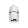 Knightsbridge Knightsbridge Pendant Lamp Holder, White