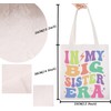 TSOTMO Big Sister Tote Bag Big Sis Gift Girl Sister