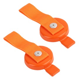 QCG Surge Brake Lockout Key Magnetic Lock Out Key Compatible with Surge Brakes ON Boat Trailer A-60 A-70 A-75 A-84 UFP Type (Orange, 2 Pcs)