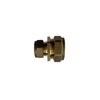 WRAS 22mm to 15mm Reducer - Brass Compression Reducing Connector,