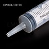 KOMUNJ 60 ml Plastic Syringe with 1m Transparent Hose, Sterile,