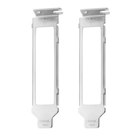 SING F LTD 2Pcs Quad Port Generic Low Profile Short Bracket for Intel I350-T4 E1G44ET NC365T E1G44ET2 Compatible with DELL H092P HM9JY K828C