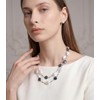 Errally Beaded Long Necklace and Earring Sets for Women Long