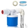 Float Valve for Water Tanks, 3/4 Inch Side Connection, Automatic