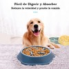 Perro de Comer Lento, Cuenco Antideslizante para Perros de Comida