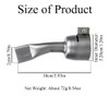 Hot Air Nozzle Welding Nozzle, 20 mm Stainless Steel Heat