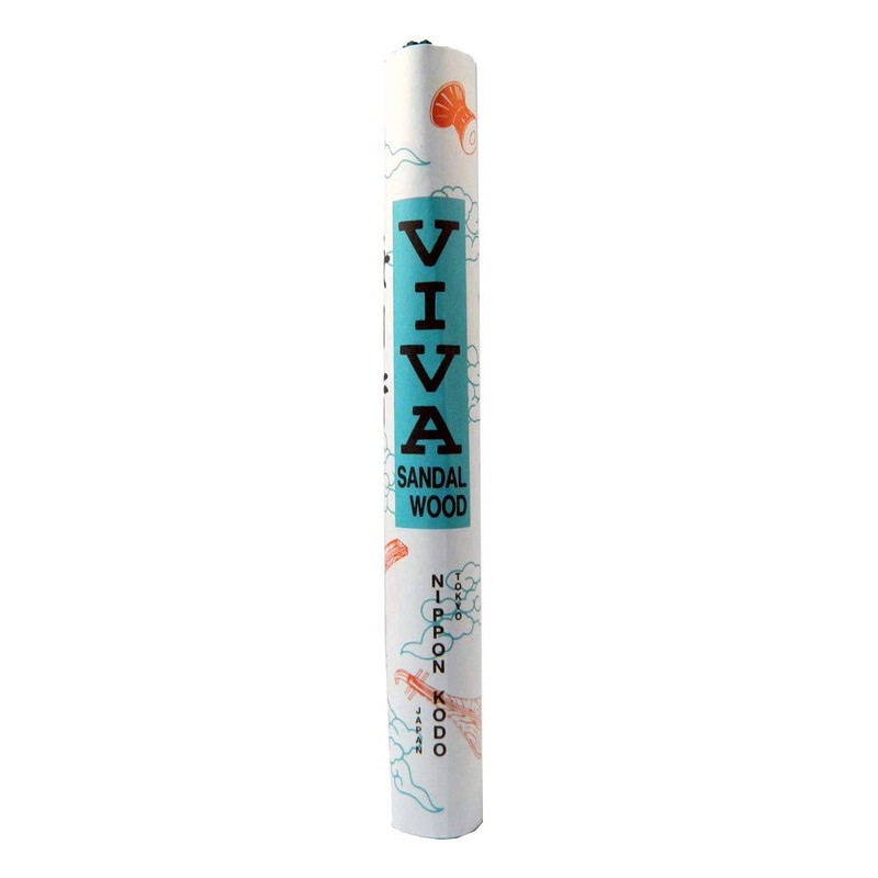 MAINICHI-KOH Viva Sandalwood Reg. 10 Rolls by NIPPON KODO, Japanese