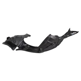 TRQ Right Inner Fender Liner Black Passenger Side Compatible with 2016 Scion iA 2019-2020 Toyota Yaris 2017-2018 Yaris iA TO1249226