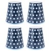 4Pcs/Set Cute Melamine Mug Imitation Porcelain Beverage Cup for Home