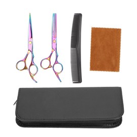 Professional Hair Cutting Scissors Stainless Steel Barber Salon Hairdressing Shear Set