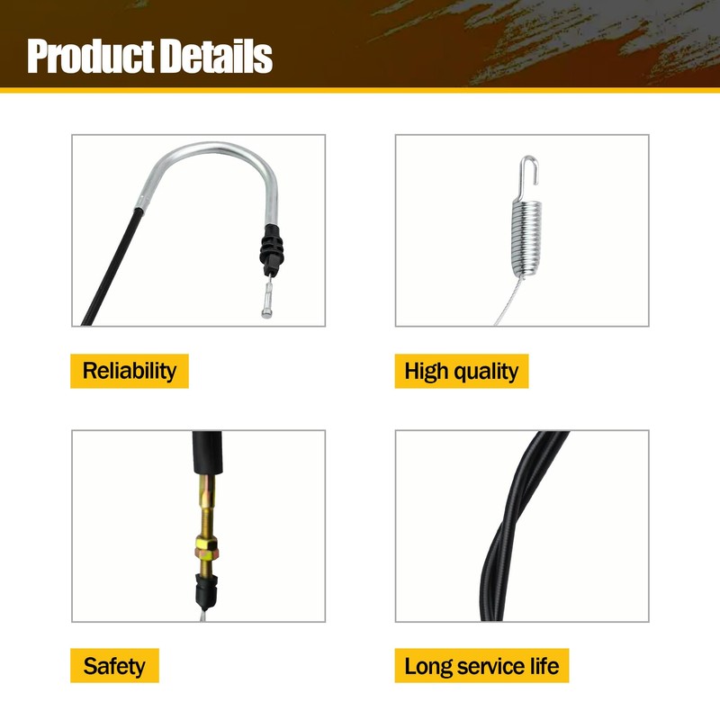 Sxqddz Throttle Accelerator Cable 608608 604899 Fit for E-Z-GO for