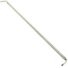 Single lock-seam curtain rods 28-48" projects 5 1/2"