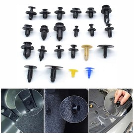 Tuqiang 650 Pieces Car Mounting Clips, Universal Door Trim Mounting Clips, Bumpers, Plastic Clips Set, Car Body Trim Clips with Mounting Clips, Kit, Plastic Rivet with Disassembly