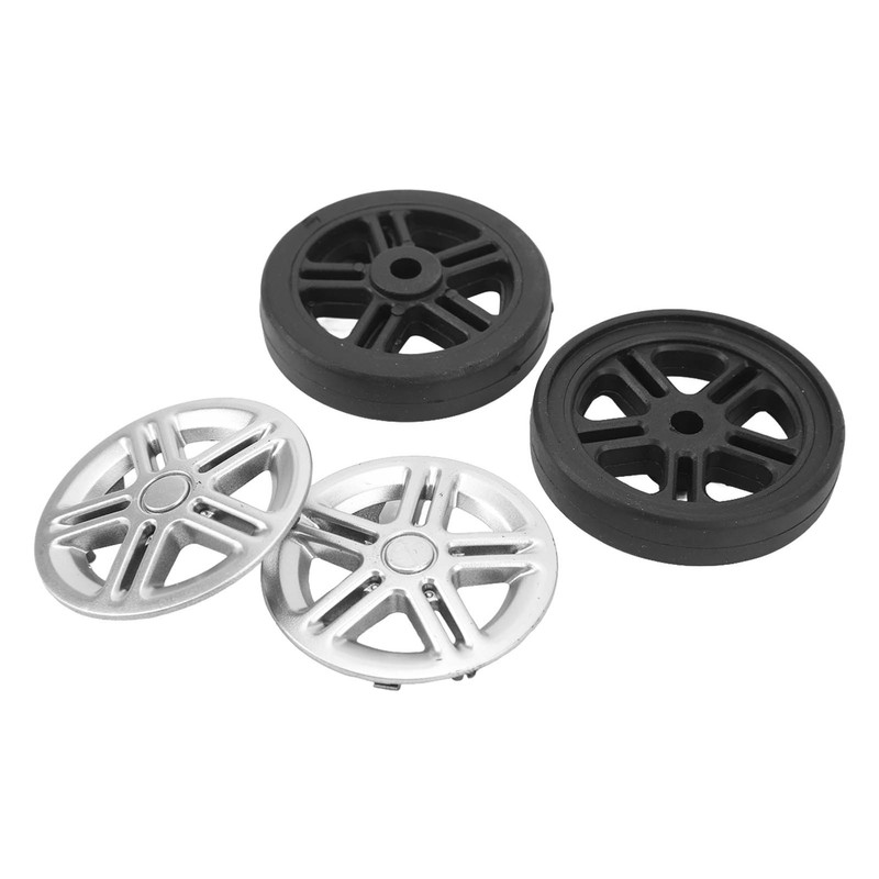 4Pcs Luggage Swivel Wheels Lightweight Flame Retardant Heat Insulation Suitcase