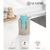 Luxspire Bathroom Cup Dispenser, 3oz Dixie Cup Dispenser, Resin Dixie