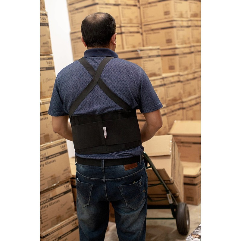 SAFE HANDLER Lifting Support Weight Belt -Black | Lower Back