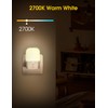 Emeritpro Night Light with Motion Sensor (Pack of 2) -