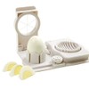 Norpro - Cortador de huevos, cuña y herramienta para decorar