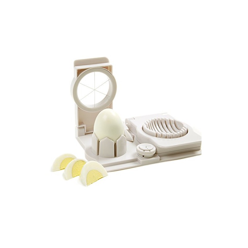 Norpro - Cortador de huevos, cuña y herramienta para decorar