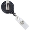 Have the Day You Deserve Badge Reel Acrylic, Skeleton Badge,