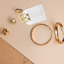 LALAFINA Small Coin Envelopes and Small Bag Paper Set of 50 Mini Size, Can be Used as Envelope Storage Packets for Convenient Storage of Various Items and Jewelry