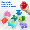 LotFancy Pack of 8 Bath Toys for Baby from 1